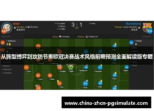 从阵型博弈到攻防节奏欧冠决赛战术风格前瞻预测全面解读版专题 从阵型博弈到攻防节奏欧冠决赛战术风格前瞻预测全面解读版专题